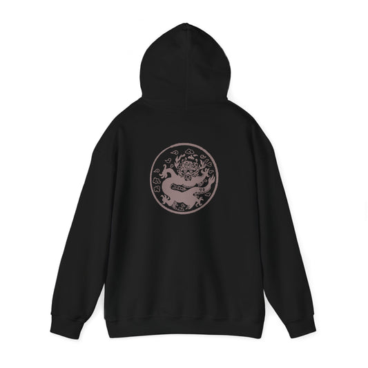 Dragon in the Clouds - 2 sided Pullover Hoodie