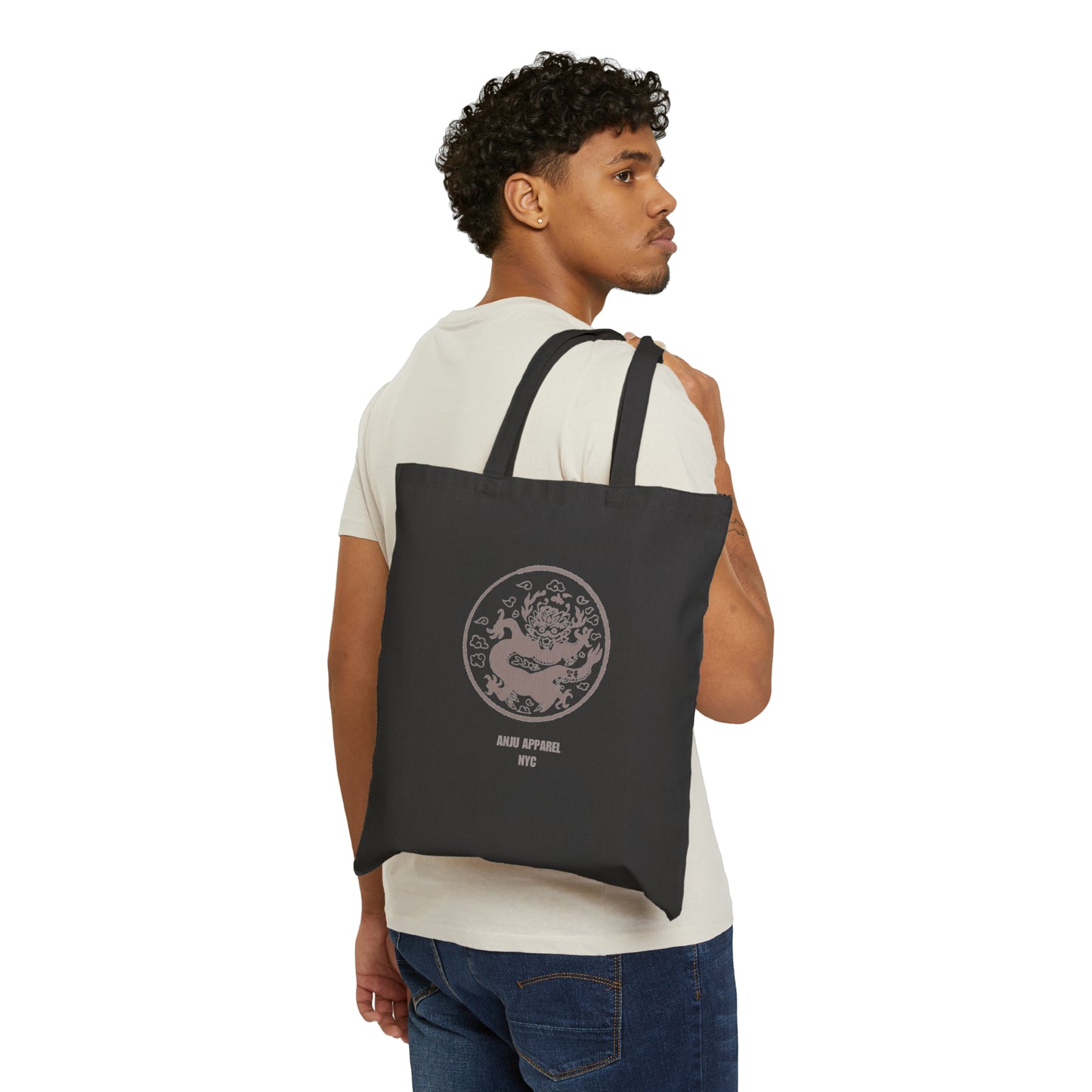 Dragon in the Clouds tote bag